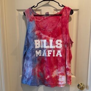 Buffalo Bills Mafia Tie-Dye Tank Top